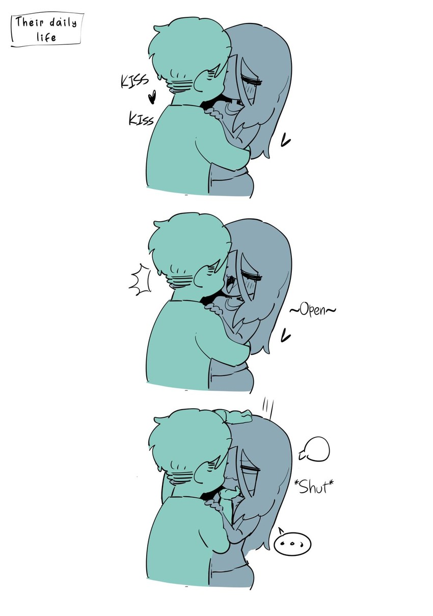 ivy and edan (original) drawn by sparrowl