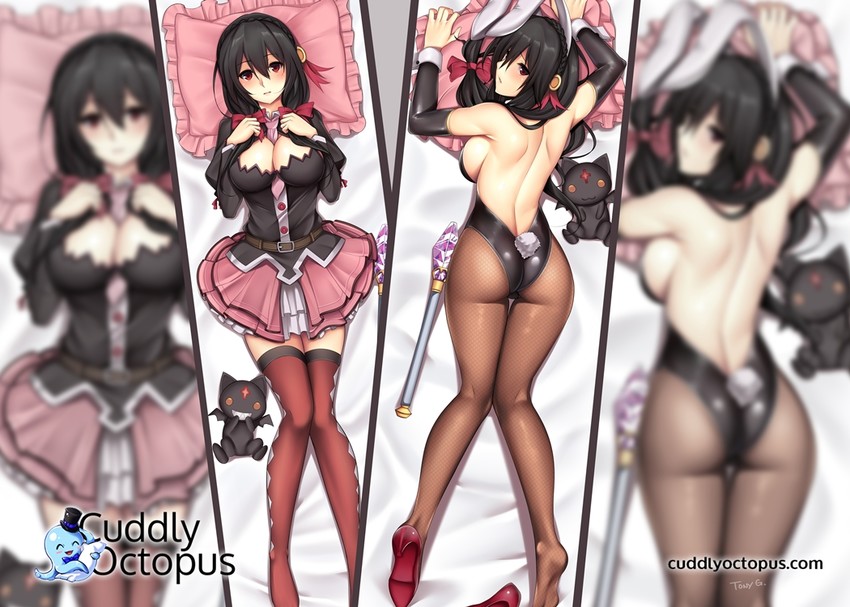yunyun and chomusuke (kono subarashii sekai ni shukufuku wo!) drawn by tony_guisado