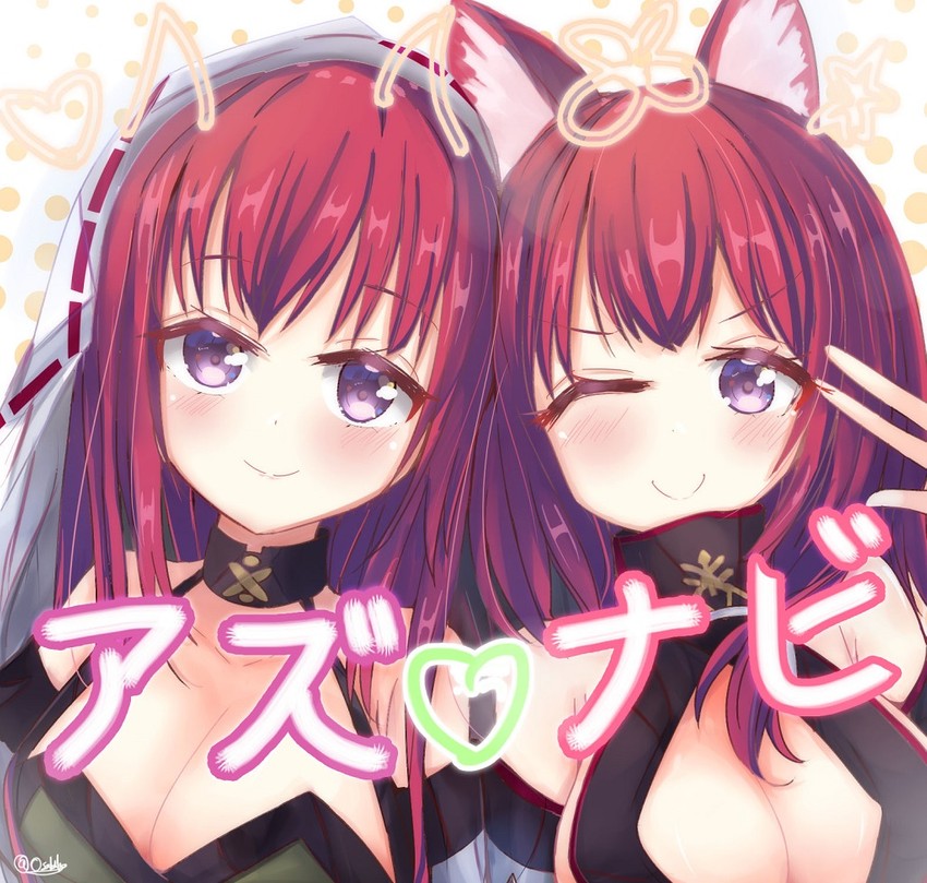 chitose and chiyoda (azur lane) drawn by osakilo