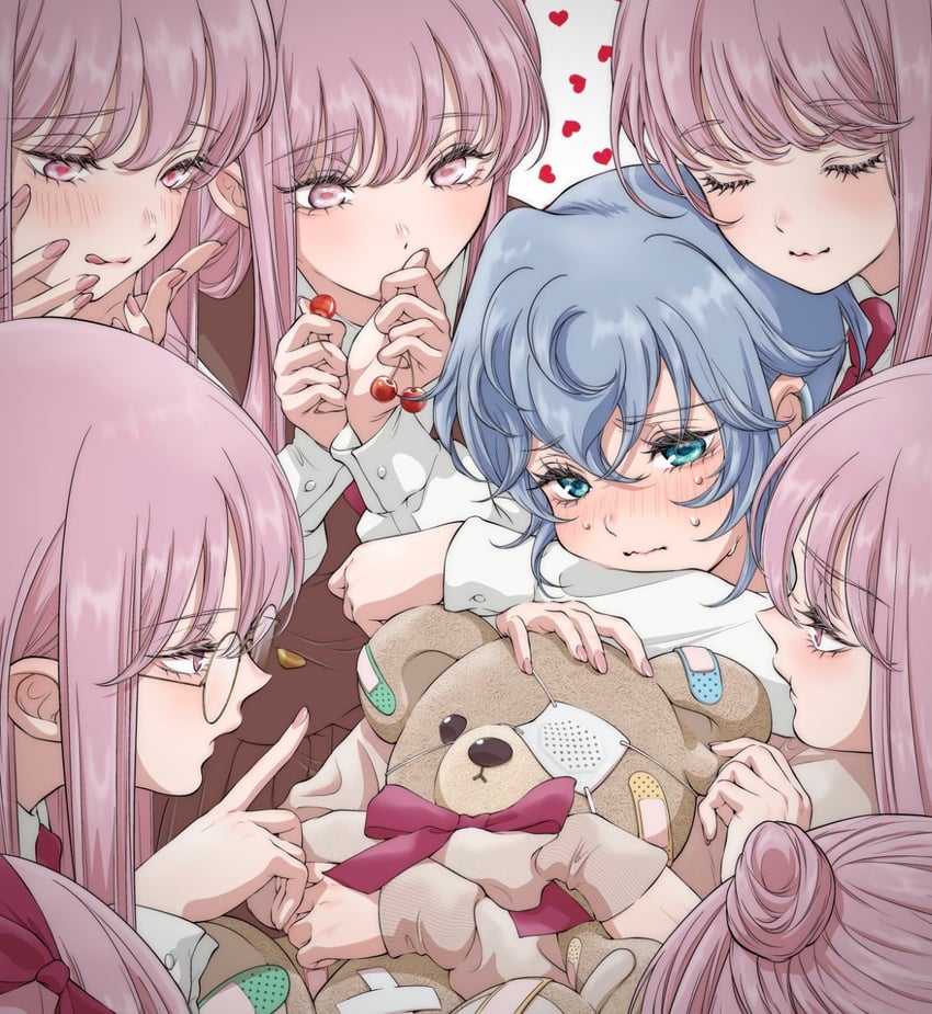 taki fuuko and asahina yuni (kyou wa kanojo ga inai kara) drawn by iwami_kiyoko