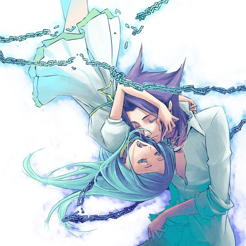 kita no miko and miyabi reiji (star driver) drawn by suzuoka_mizuki