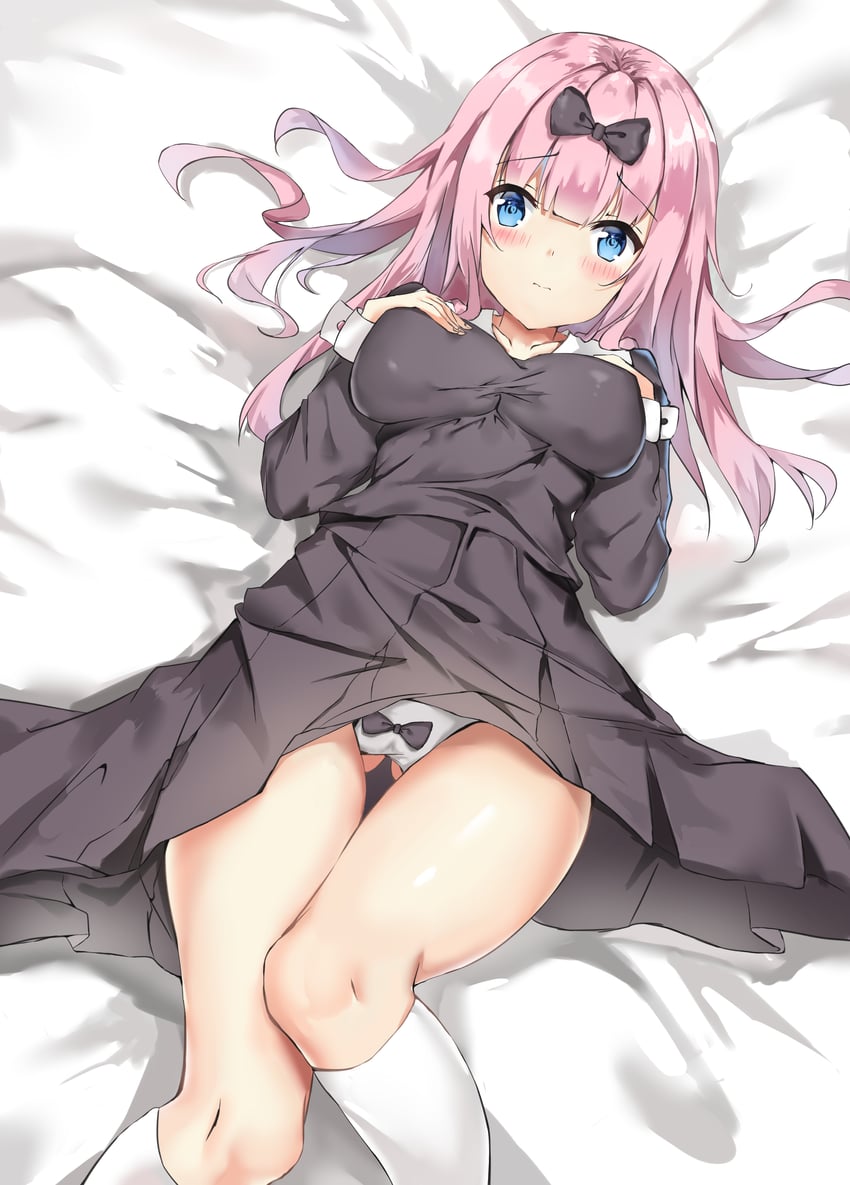 fujiwara chika (kaguya-sama wa kokurasetai ~tensai-tachi no renai zunousen~) drawn by duan_zou_de_zhong_zhang