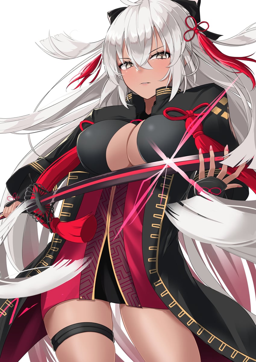 okita souji and okita souji alter (fate and 2 more) drawn by nigori_(keydoor)