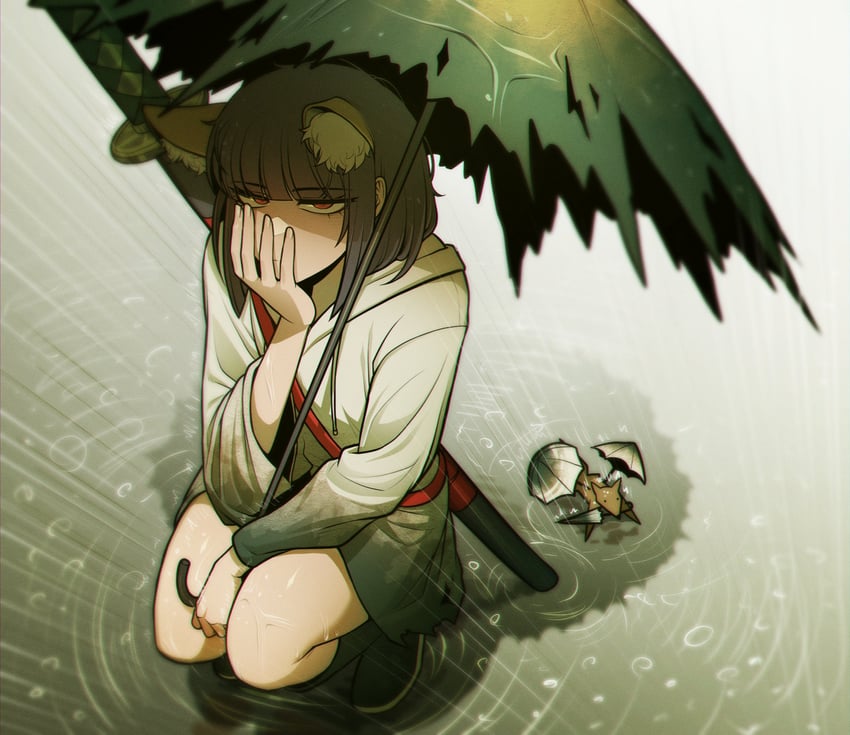 ryoshu and drifting fox (project moon and 1 more) drawn by misg1111
