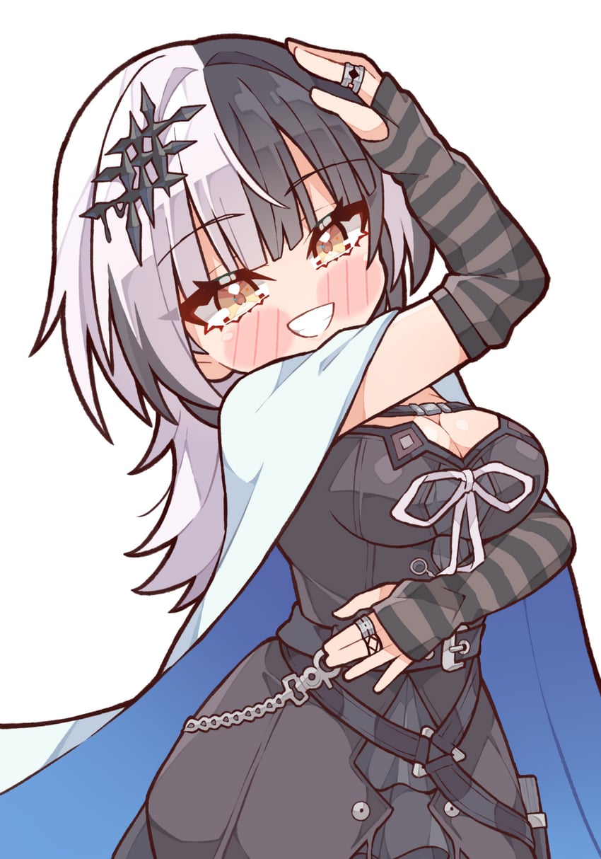 shiori novella (hololive and 2 more) drawn by kukie-nyan