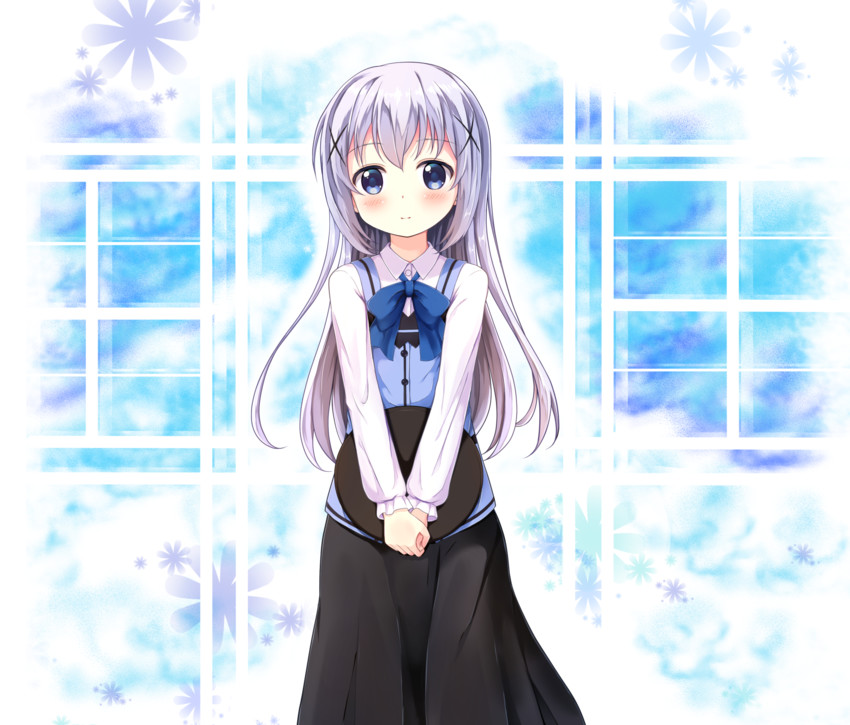 kafuu chino (gochuumon wa usagi desu ka?) drawn by uneune