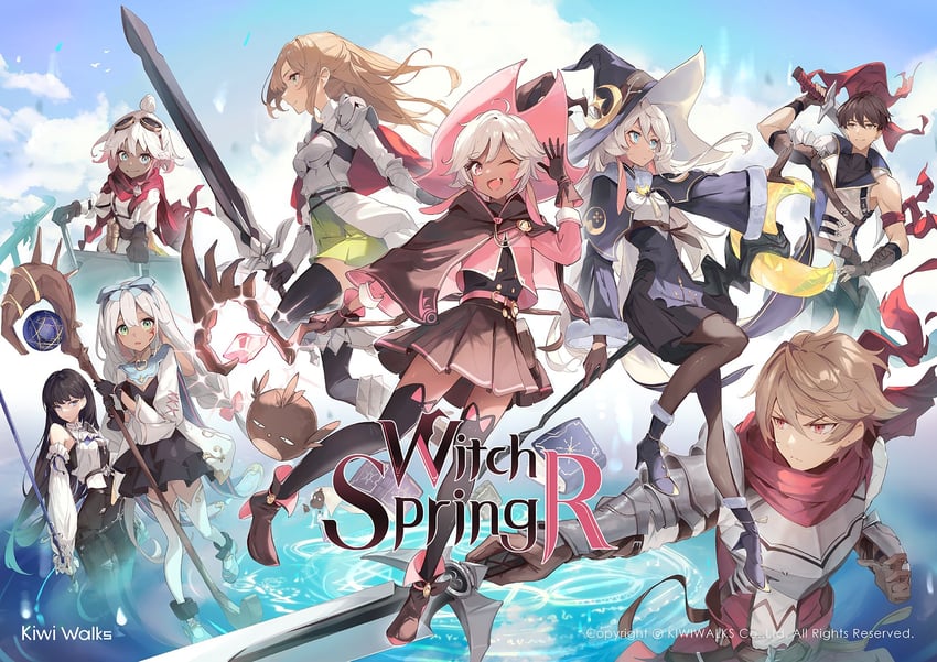 pieberry, luna, black jack, justice, kanna, and 2 more (witch springs)