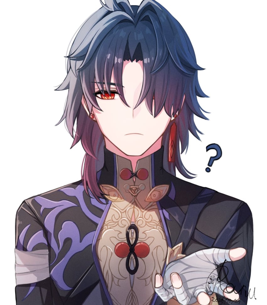 blade (honkai and 1 more) drawn by ranran_3939