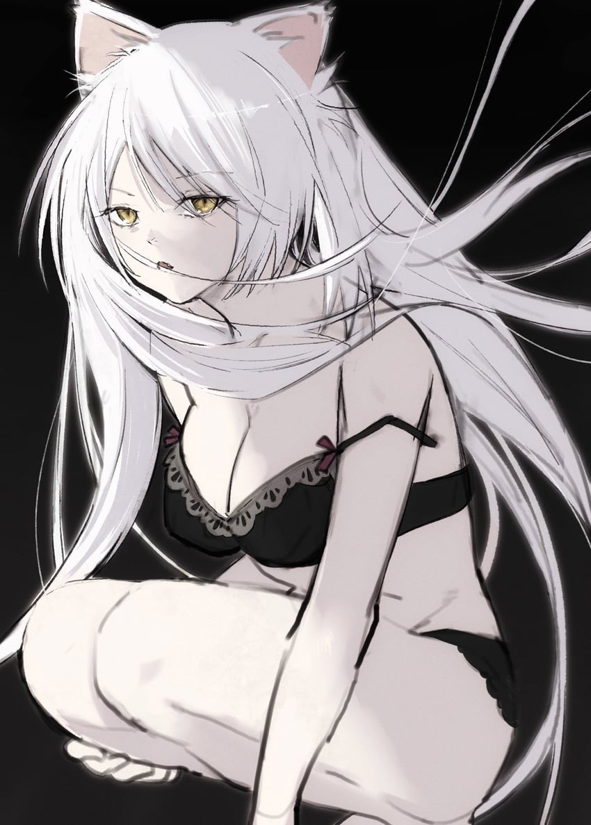 hanekawa tsubasa and black hanekawa (monogatari and 1 more) drawn by moku_(muooku)
