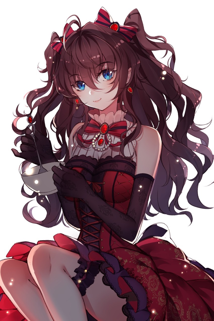 ichinose shiki (idolmaster and 2 more) drawn by baocaizi