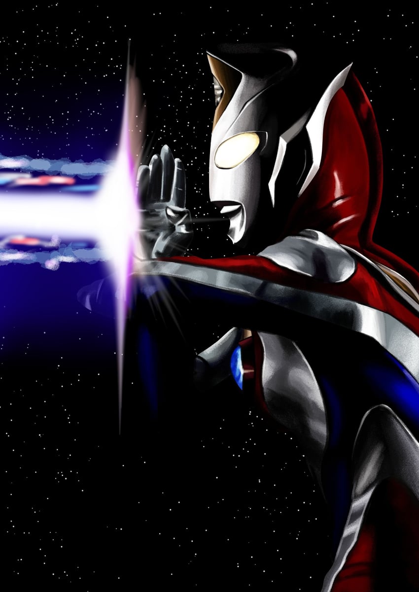 ultraman dyna (ultra series and 1 more) drawn by 4ze_meteor