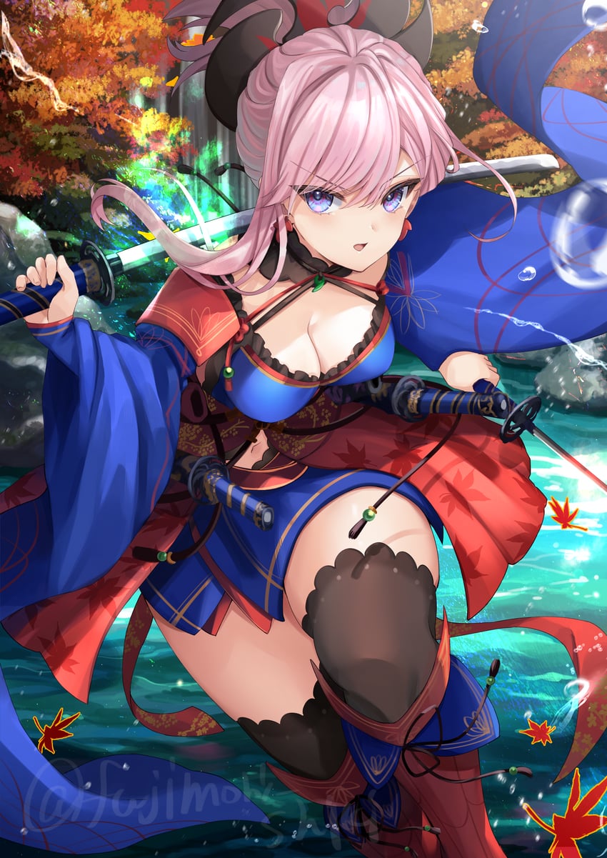 miyamoto musashi (fate and 1 more) drawn by fujimori_shiki