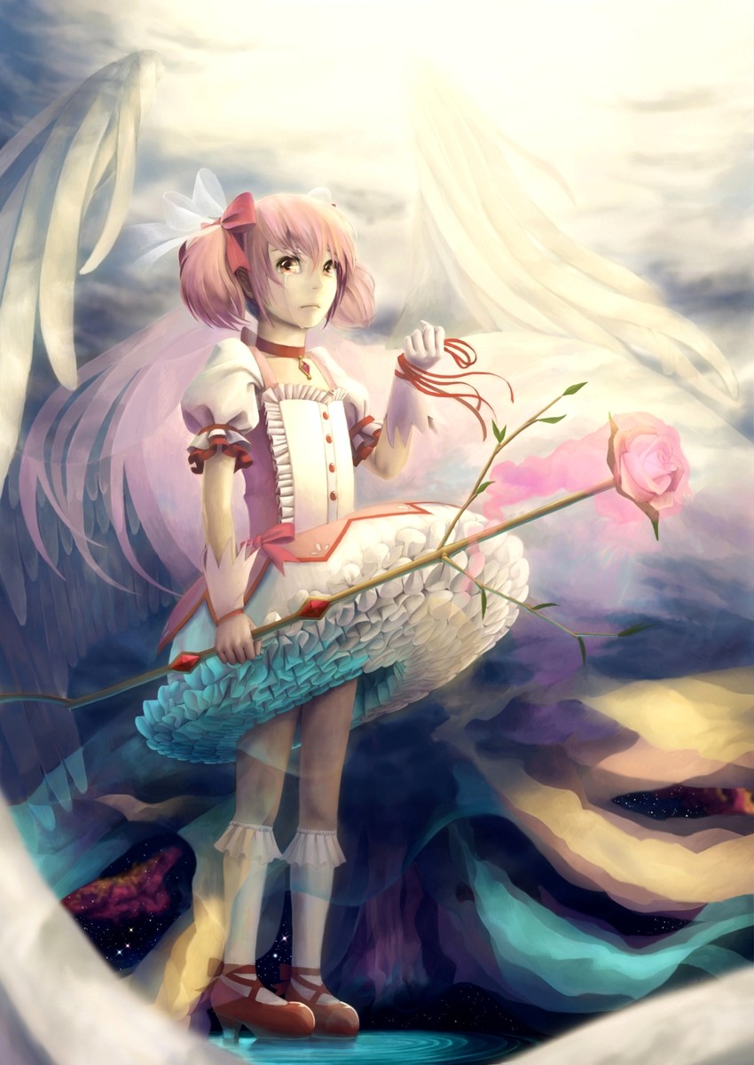 kaname madoka (mahou shoujo madoka magica) drawn by dol_rotzu_(cirque07)