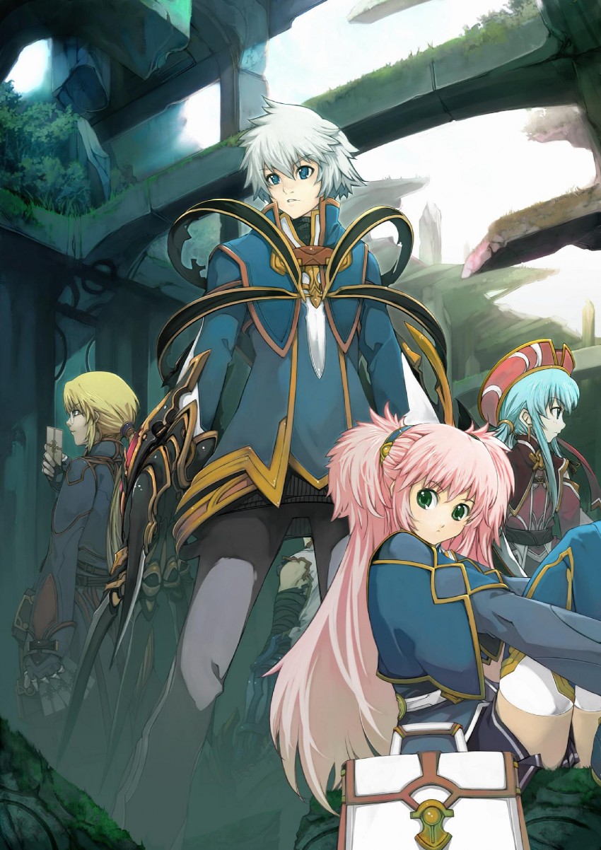 vayne aurelius, philomel hartung, anna laemmle, and roxis rosenkranz (atelier and 1 more) drawn by yoshizumi_kazuyuki