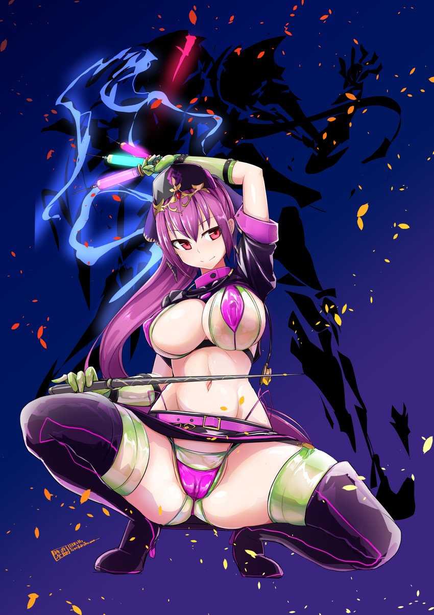 scathach, florence nightingale, scathach skadi, and berserker (fate and 1 more) drawn by tokihama_jirou