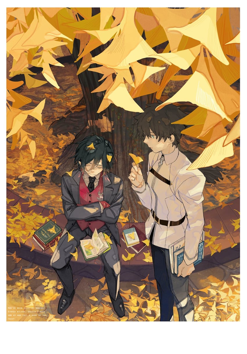 fujimaru ritsuka and constantine xi (fate and 1 more) drawn by kitada