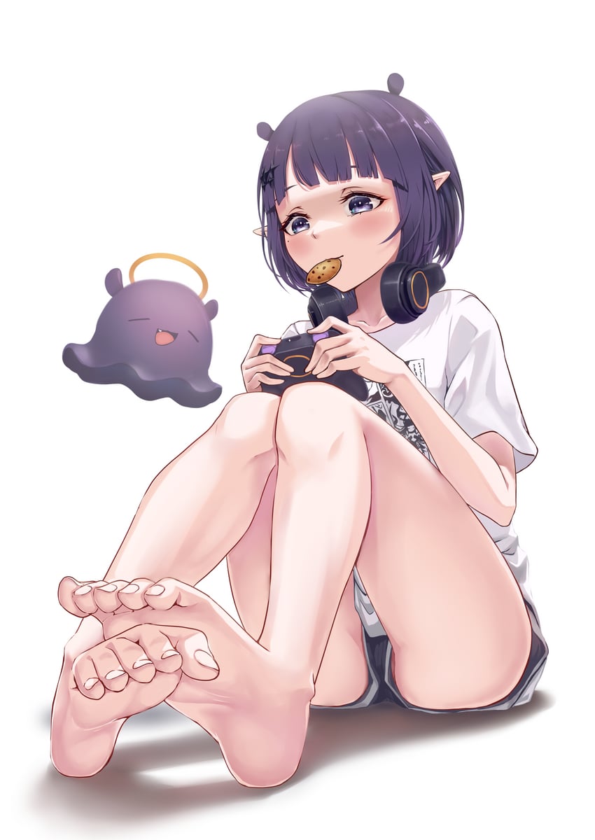 ninomae ina'nis and takodachi (hololive and 1 more) drawn by huan_ye