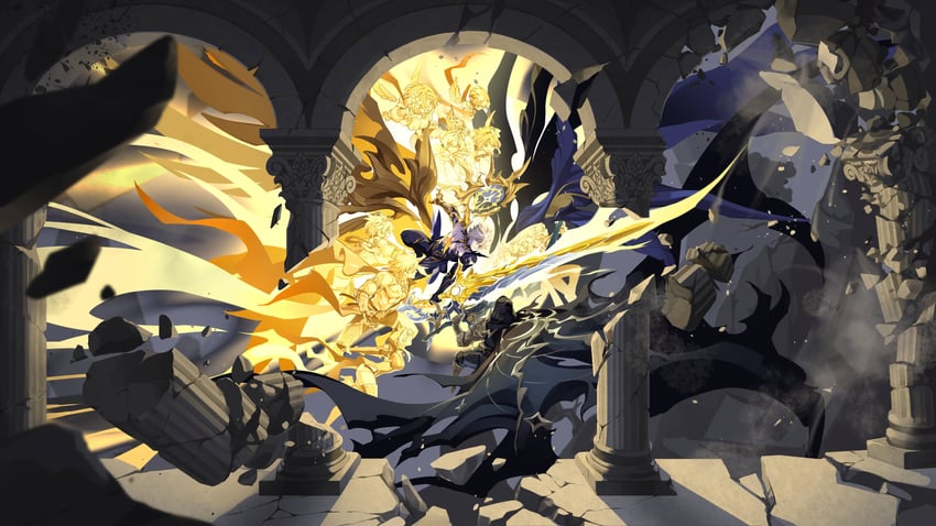 phainon, castorice, mydei, aglaea, anaxa, and 6 more (honkai and 1 more) drawn by zephyere