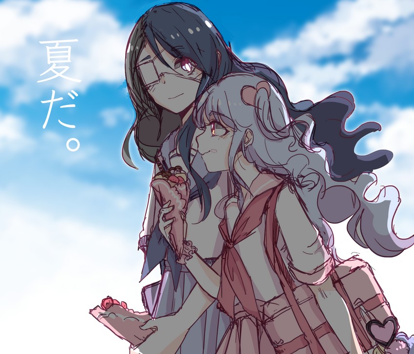 queen of hatred and knight of despair (project moon and 1 more) drawn by makihako_bunko