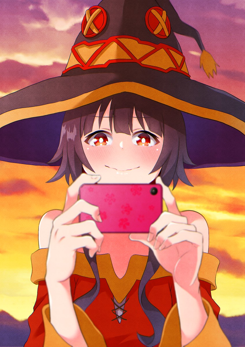 megumin (kono subarashii sekai ni shukufuku wo!) drawn by yasehattagi