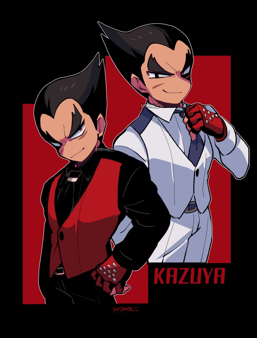 mishima kazuya (tekken) drawn by kotorai