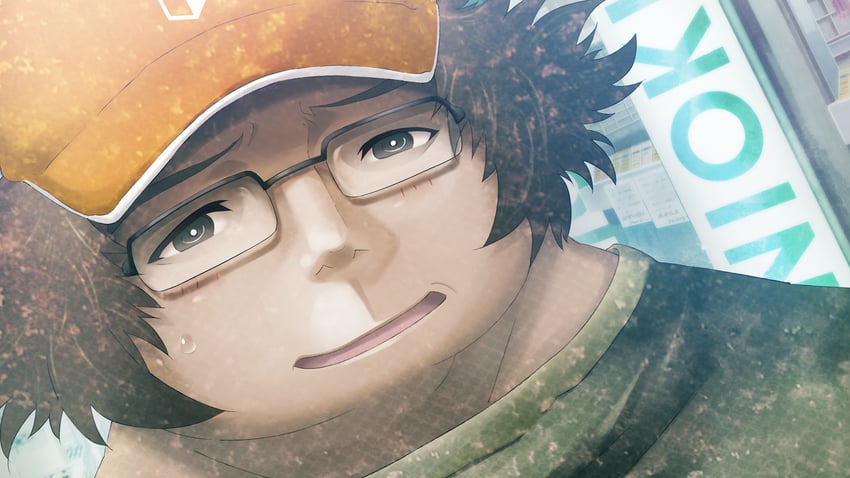 hashida itaru (steins;gate and 1 more) drawn by huke