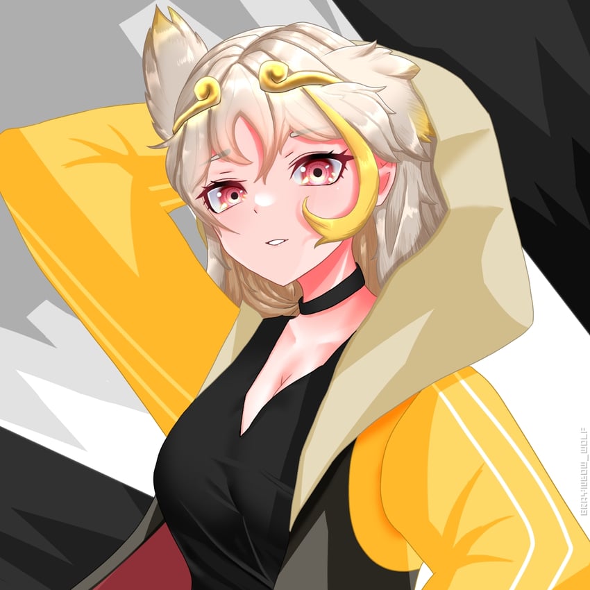 son goku (kemono friends and 1 more) drawn by nijiiro_(graynbow_wolf)