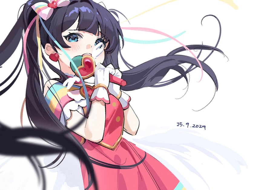 murano sayaka (love live! and 1 more) drawn by dkou