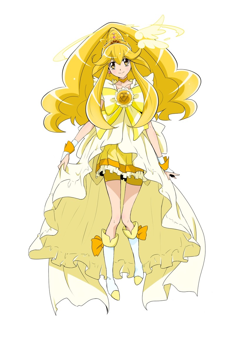 kise yayoi and cure peace (precure and 1 more) drawn by nukosann