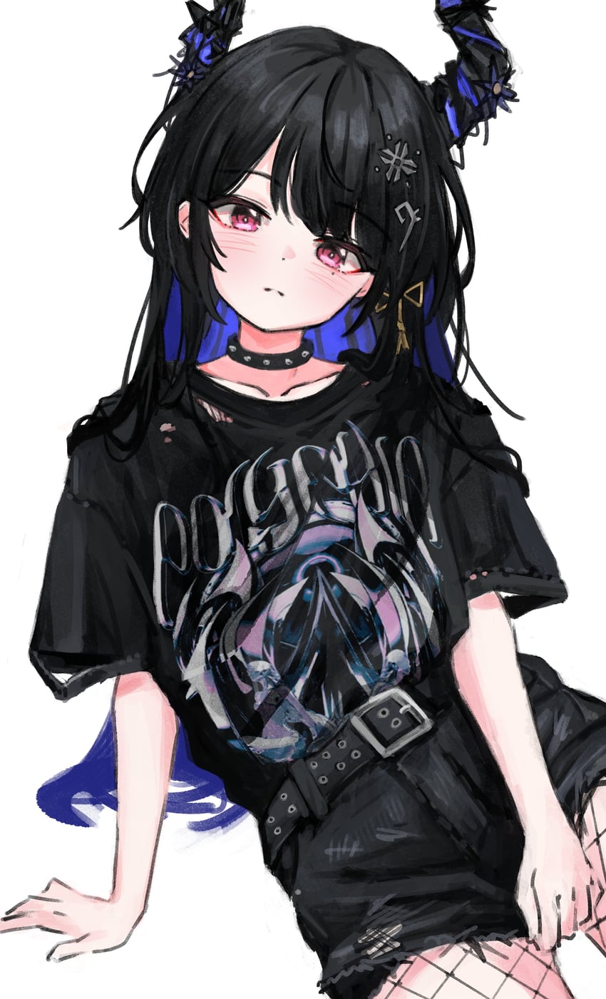 nerissa ravencroft (hololive and 2 more) drawn by akarinnndesu