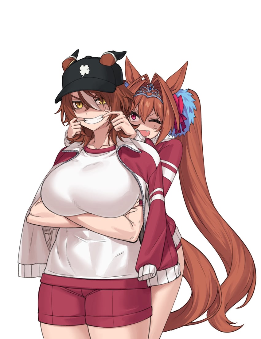 daiwa scarlet and daiwa major (original and 1 more) drawn by fukuro_(maruaru00)