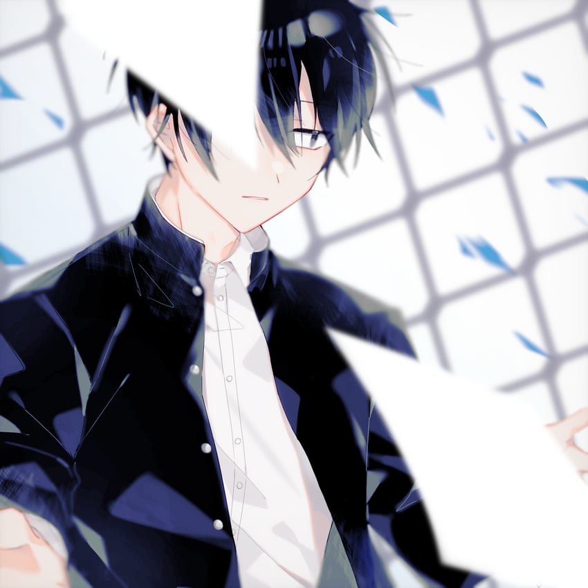 kisaragi shintarou (kagerou project and 1 more) drawn by muuta04