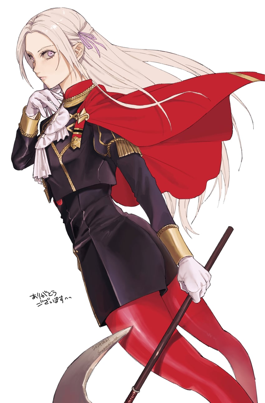 edelgard von hresvelg (fire emblem and 1 more) drawn by suamarada