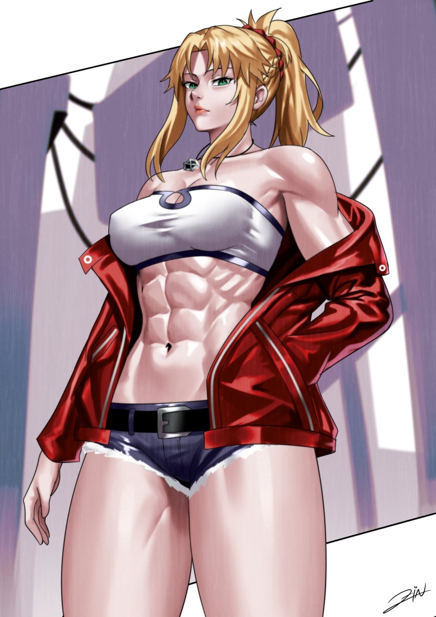 mordred (fate and 1 more) drawn by zinfian