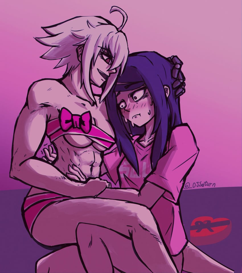 jill stingray and dana zane (va-11 hall-a) drawn by djsaturn