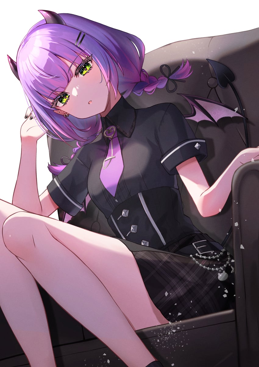 tokoyami towa (hololive) drawn by yukisuke_(user_gtmm7833)