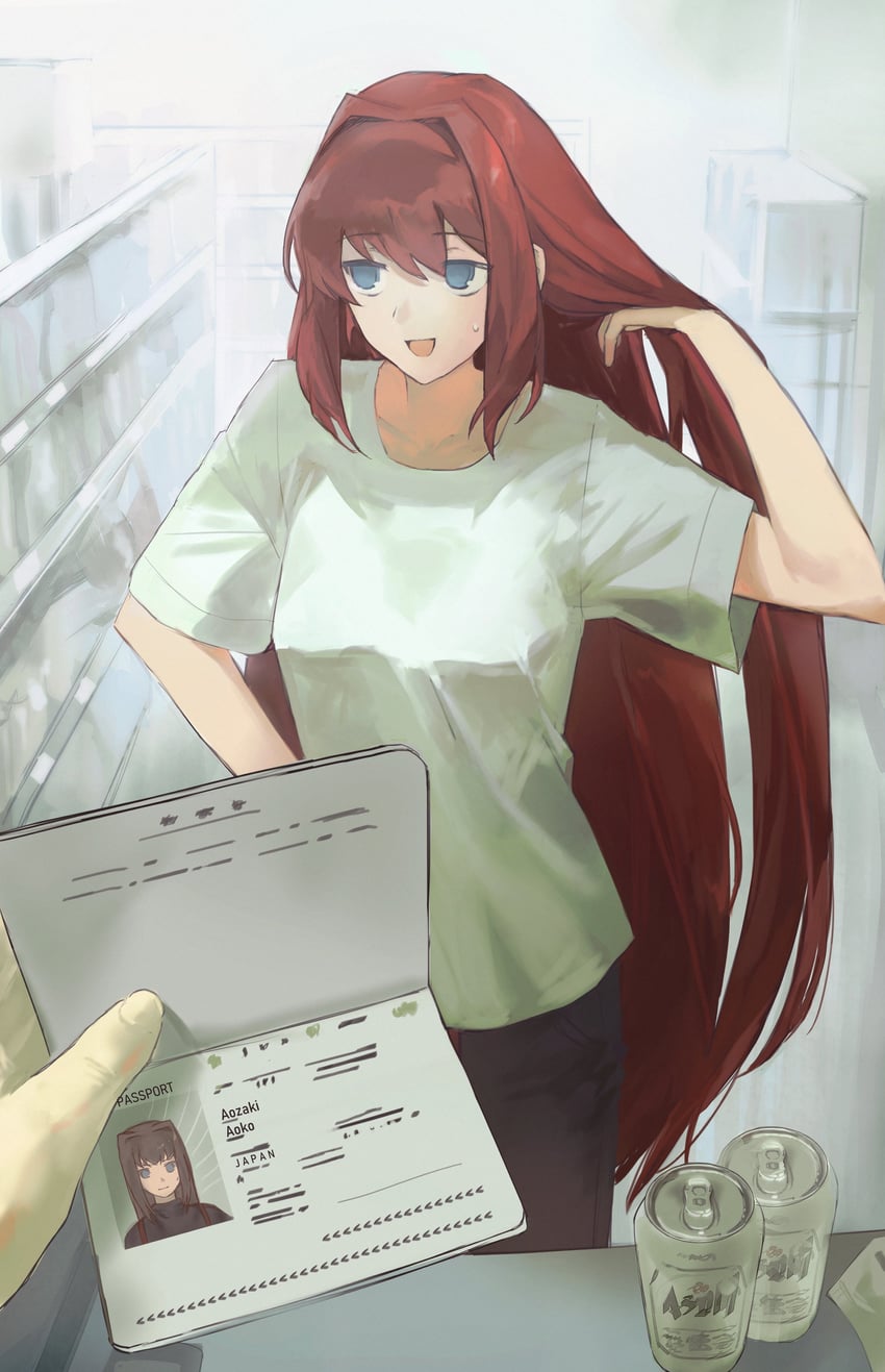aozaki aoko (tsukihime and 2 more) drawn by yuishironeko