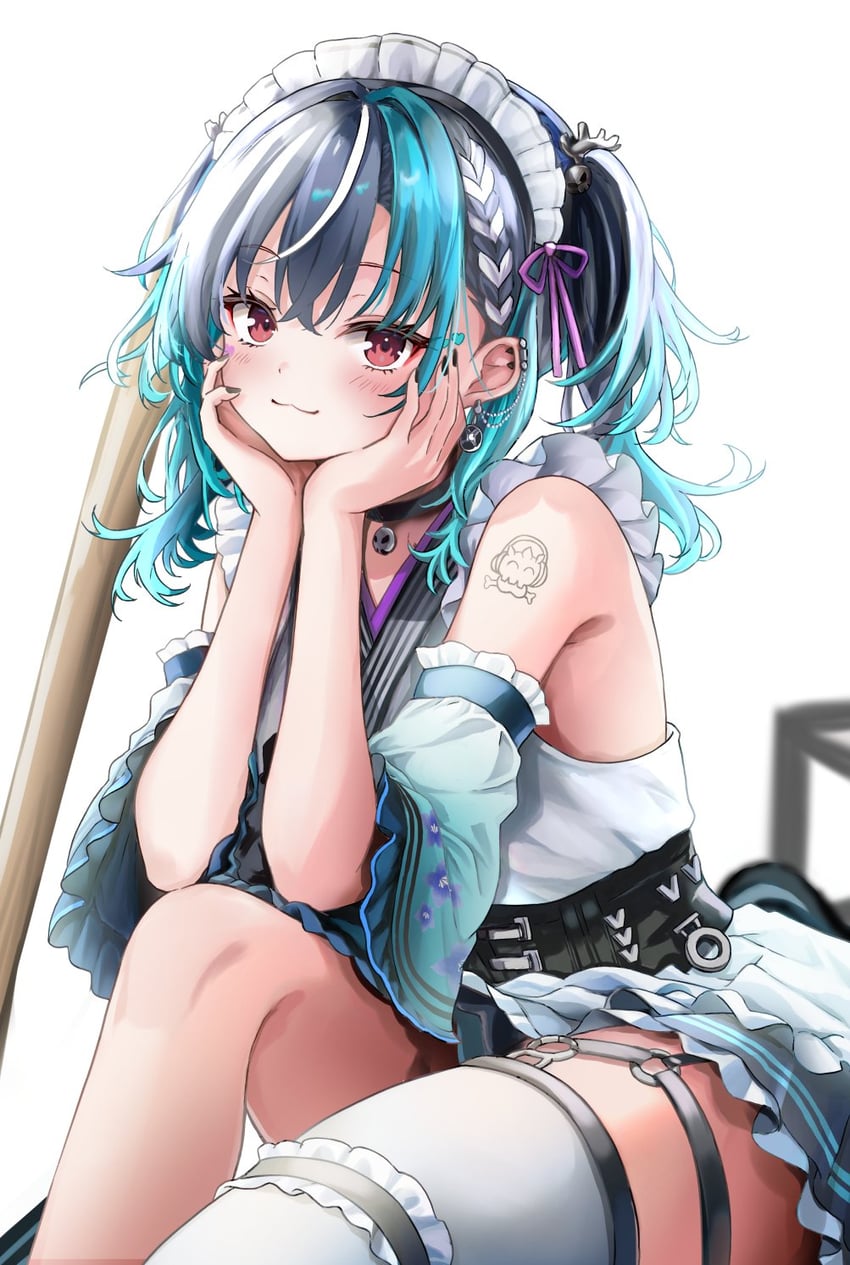 rindo chihaya (hololive and 1 more) drawn by derk_maxx