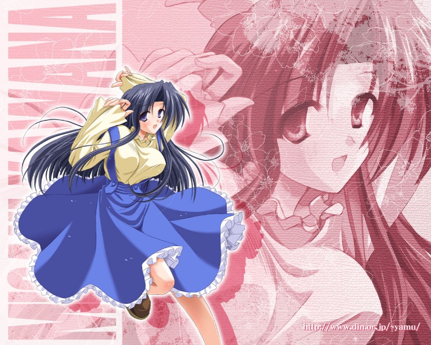 kawana misaki (one - kagayaku kisetsu e) drawn by yamu_(reverse_noise)