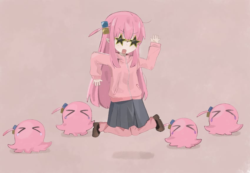 gotoh hitori (bocchi the rock!) drawn by naaga_sonomono