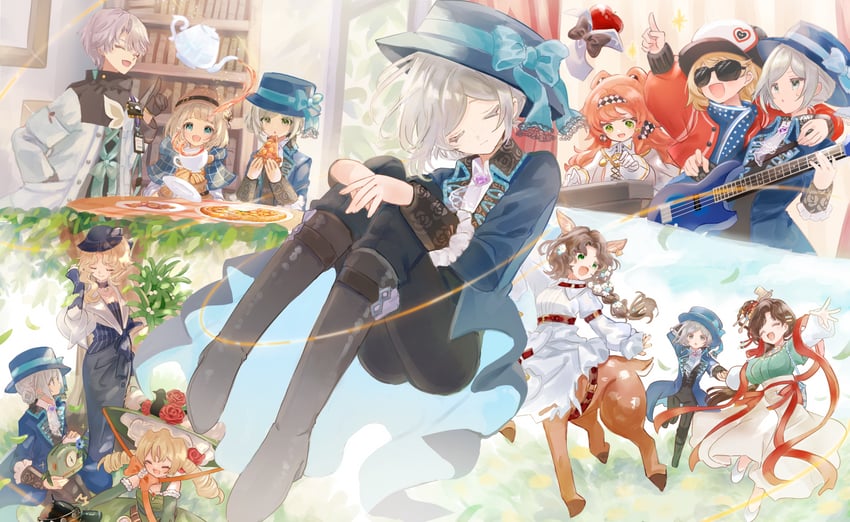 vertin, sonetto, regulus, apple, sotheby, and 6 more (reverse:1999) drawn by life_neko72