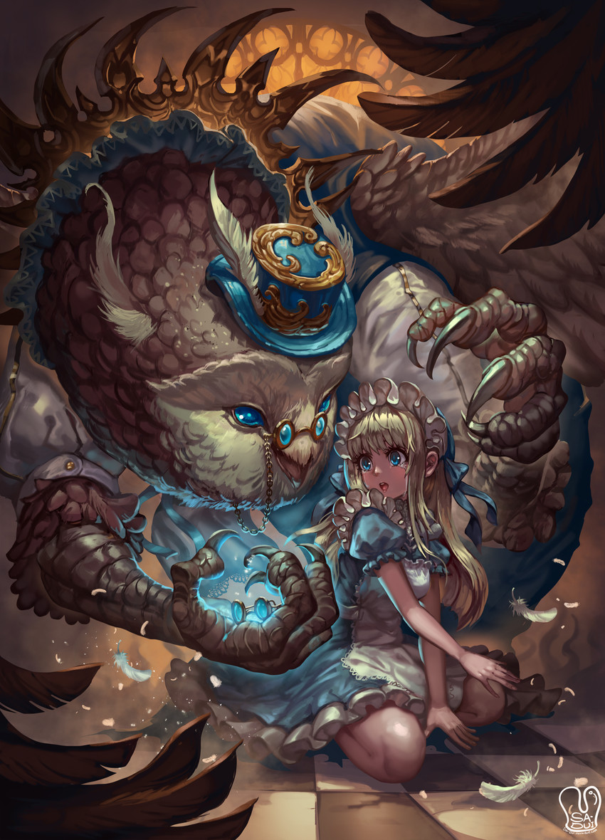 alice's adventures in wonderland drawn by sa-dui