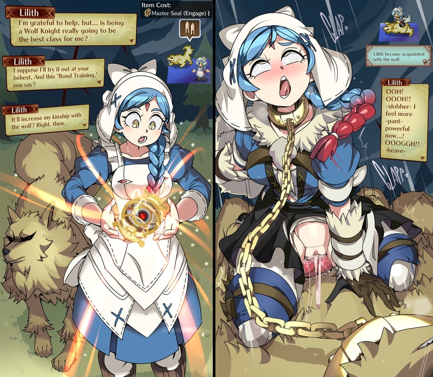 lilith (fire emblem and 3 more) drawn by captain_kirb