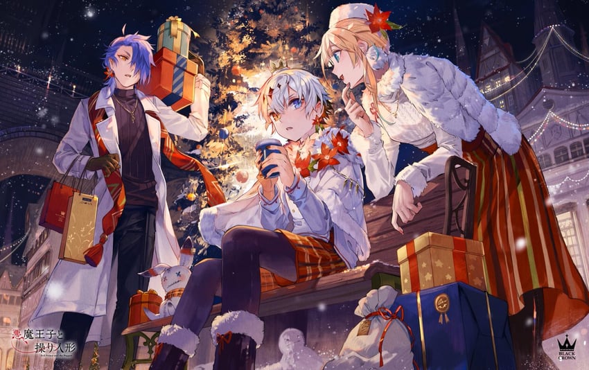 fiori, dia, and espada (akuma ouji to ayatsuri ningyou) drawn by ozaki_domino