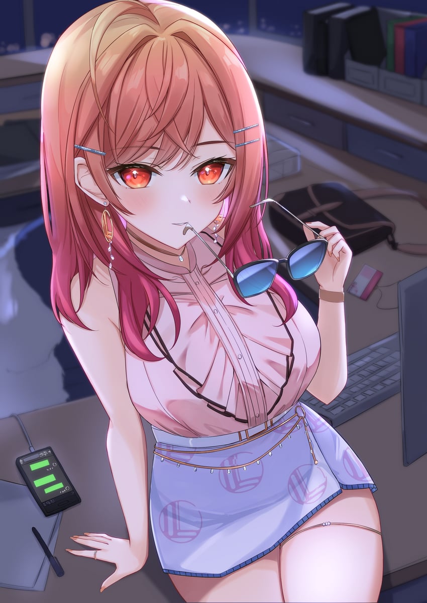 ichijou ririka (hololive and 1 more) drawn by heckler_kai