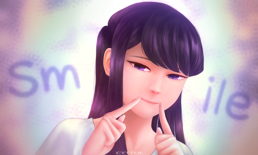 komi shouko (komi-san wa komyushou desu) drawn by pn_0712000