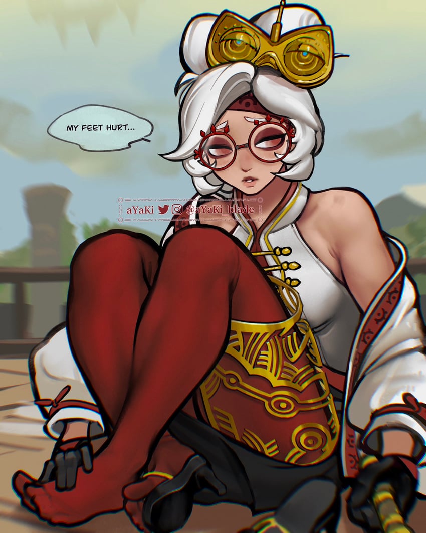 purah (the legend of zelda and 1 more) drawn by ayaki_blade