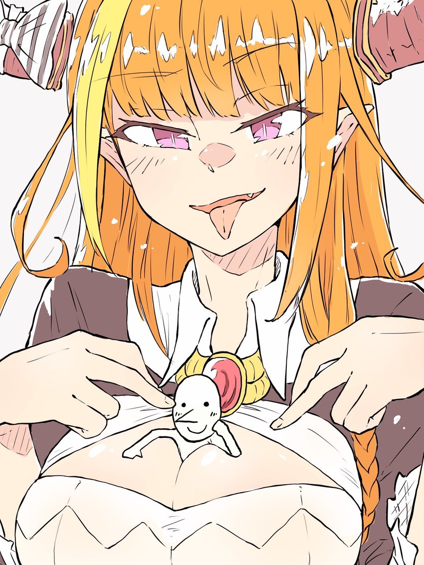 kiryu coco and ryoushi chicken soup grass big chungus (hololive) drawn by nekomimi_sukinosuke