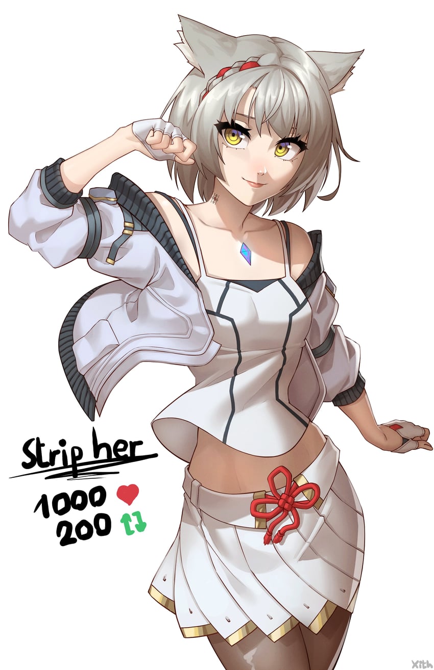 mio (xenoblade chronicles and 1 more) drawn by x_xith_x