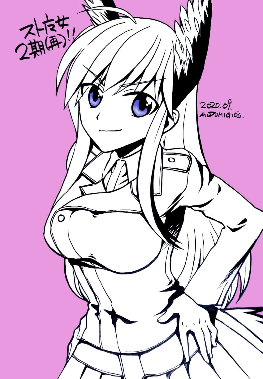 hanna-justina marseille (world witches series and 1 more) drawn by ishiimiring